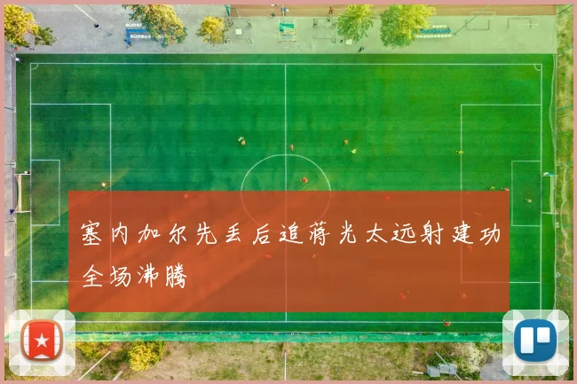 塞内加尔先丢后追蒋光太远射建功全场沸腾